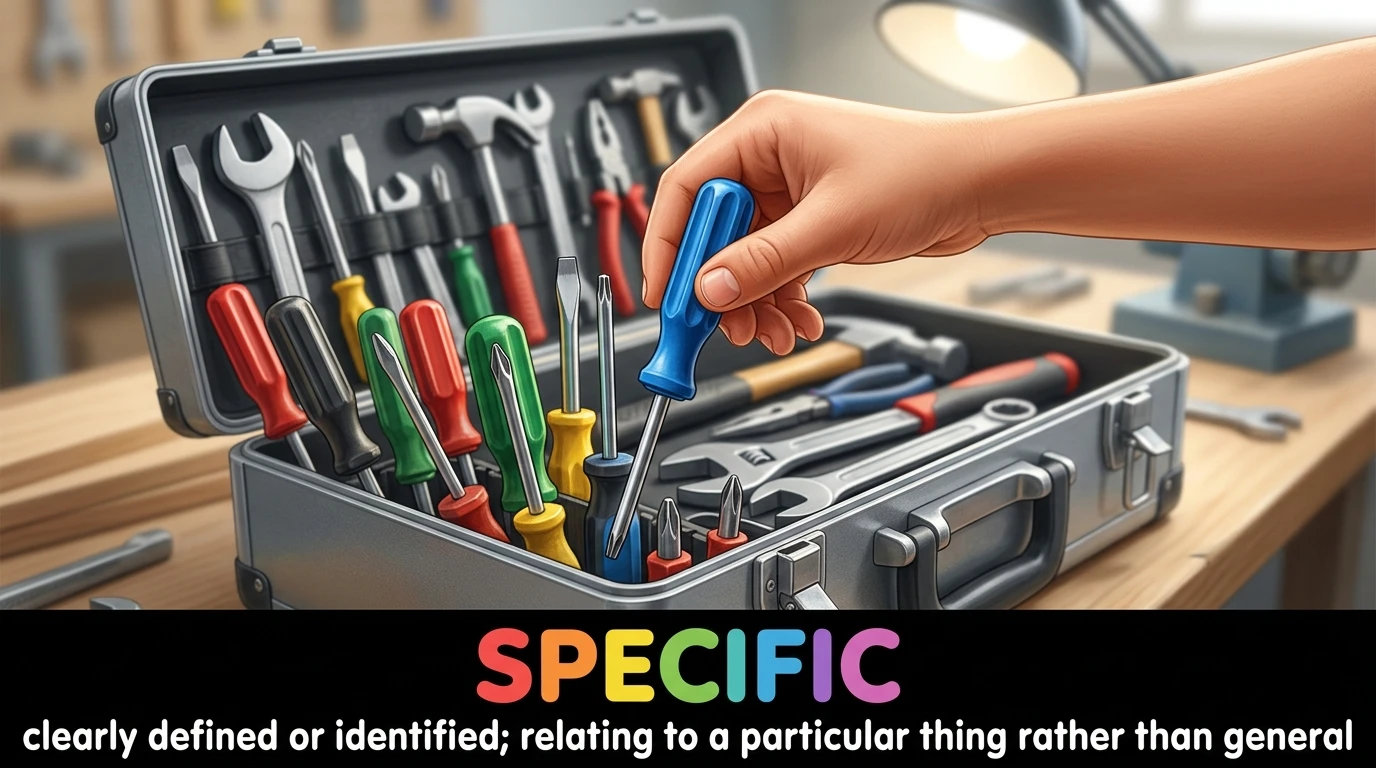 English Illustration for specific